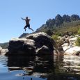 David, airborne