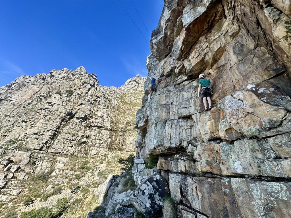 Trad climbing Lower Buttresses