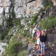 The ledge leading to Barrier cave