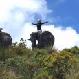 Riding the 'elephant' on Wood Buttress